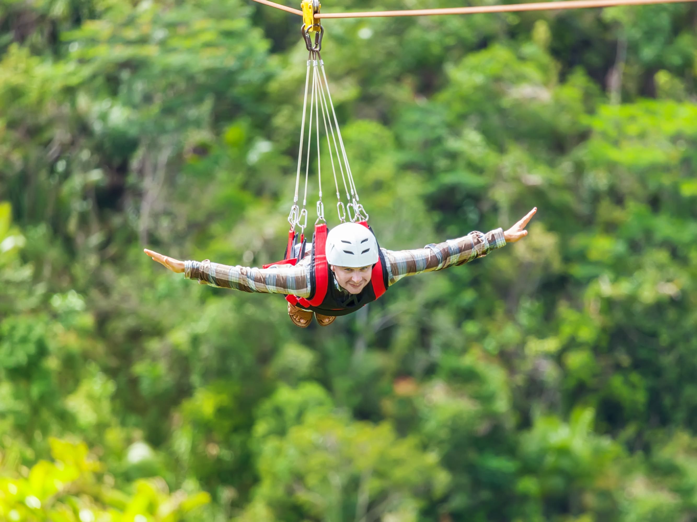 Flying Fox In Rishikesh