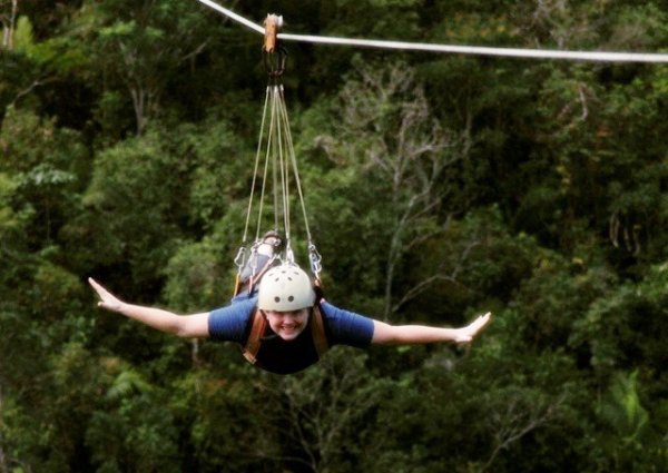 Flying Fox In Rishikesh