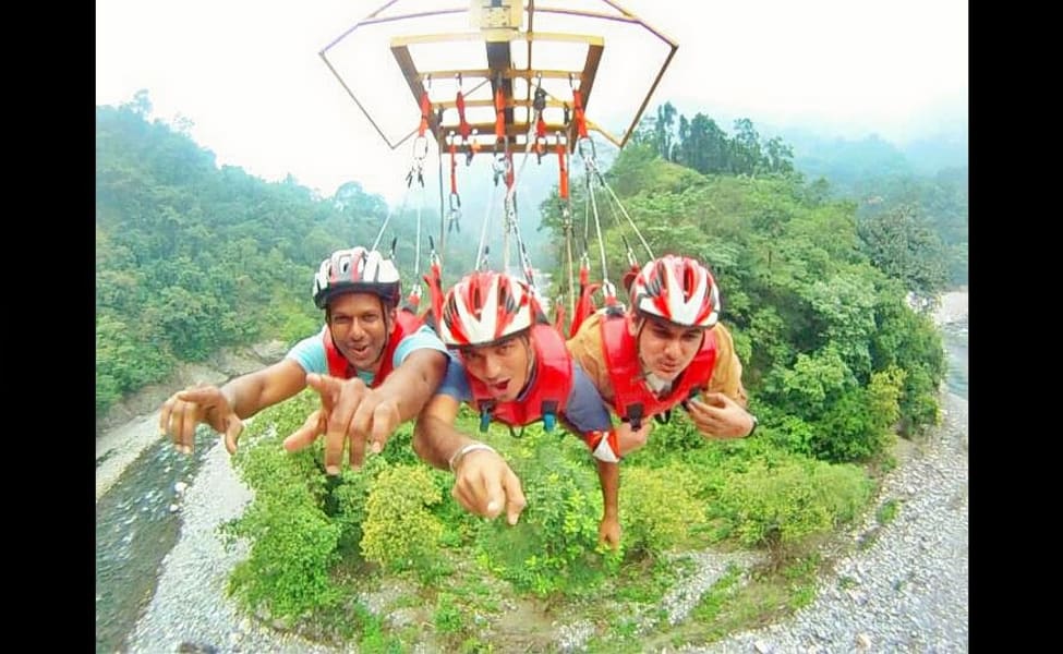 Flying Fox In Rishikesh